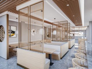  新中式餐厅 茶餐厅 中餐厅 新中式隔断 餐厅 新中式餐桌椅 包厢